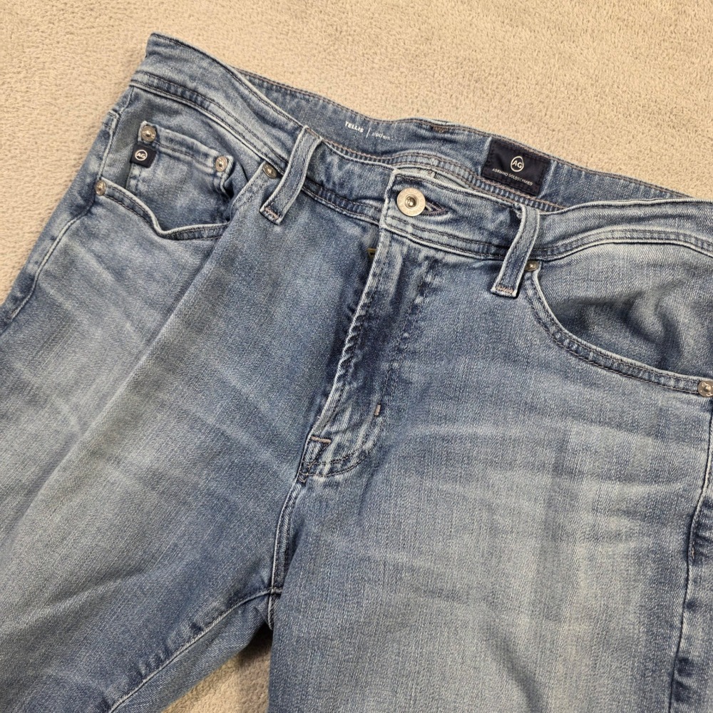Ag Adriano Goldschmied Men Slim Jeans - Light Blue Wash